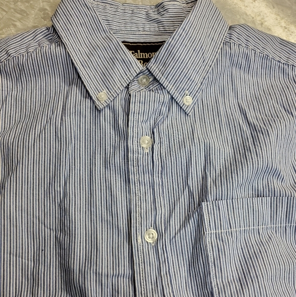 🤴👔 Falmouth & Bourne Men's Medium Dress Shirt - Picture 8 of 16
